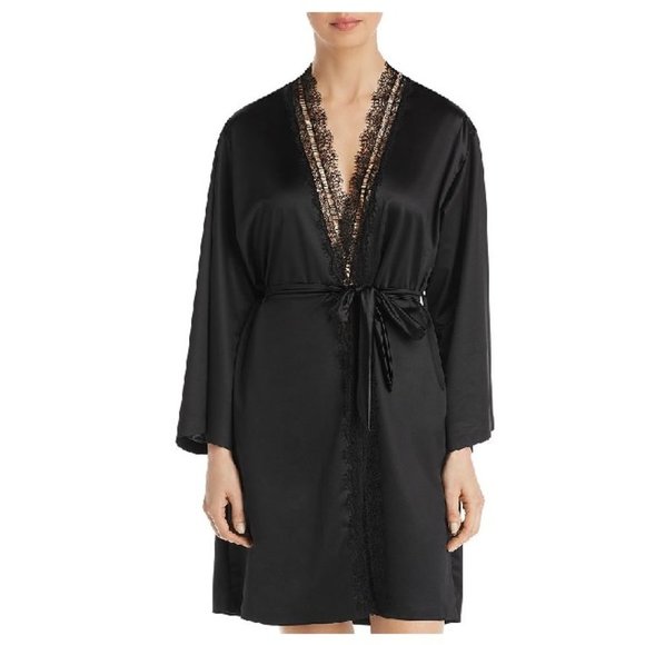 Jason Wu Stretch Satin Short Robe - Picture 3 of 8